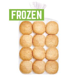 Rolls, Hamburger 5″ Sliced Seeded 12 pack Buttercup