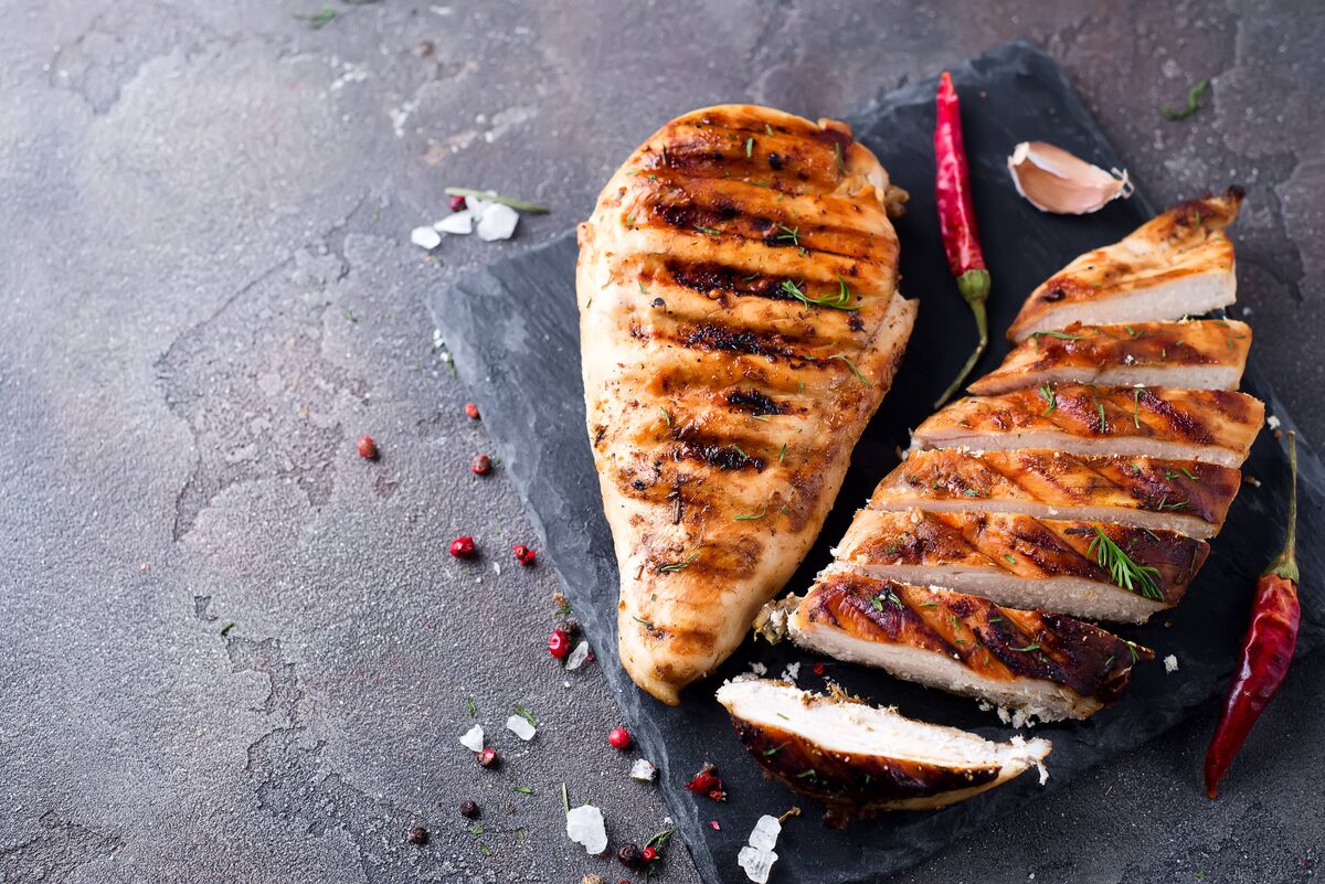 Chicken, Breast BBQ Provence Sous Vide RW Approx 11.5Kg Carton (412) (GF) Ribs & Roast FROZEN