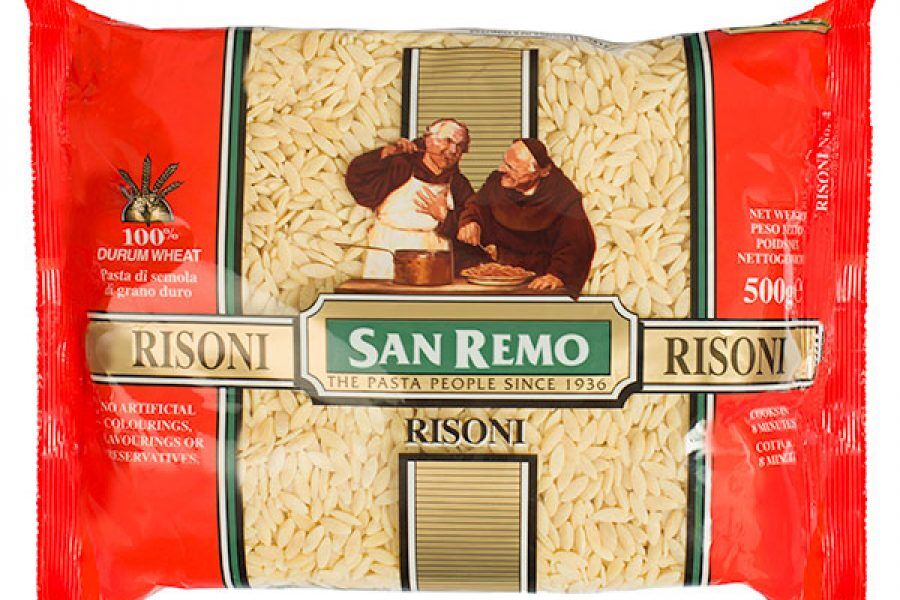 Pasta, Risoni #47 500gr San Remo (VG) (H)