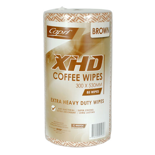 Capri Coffee Wipes XHD Brown
