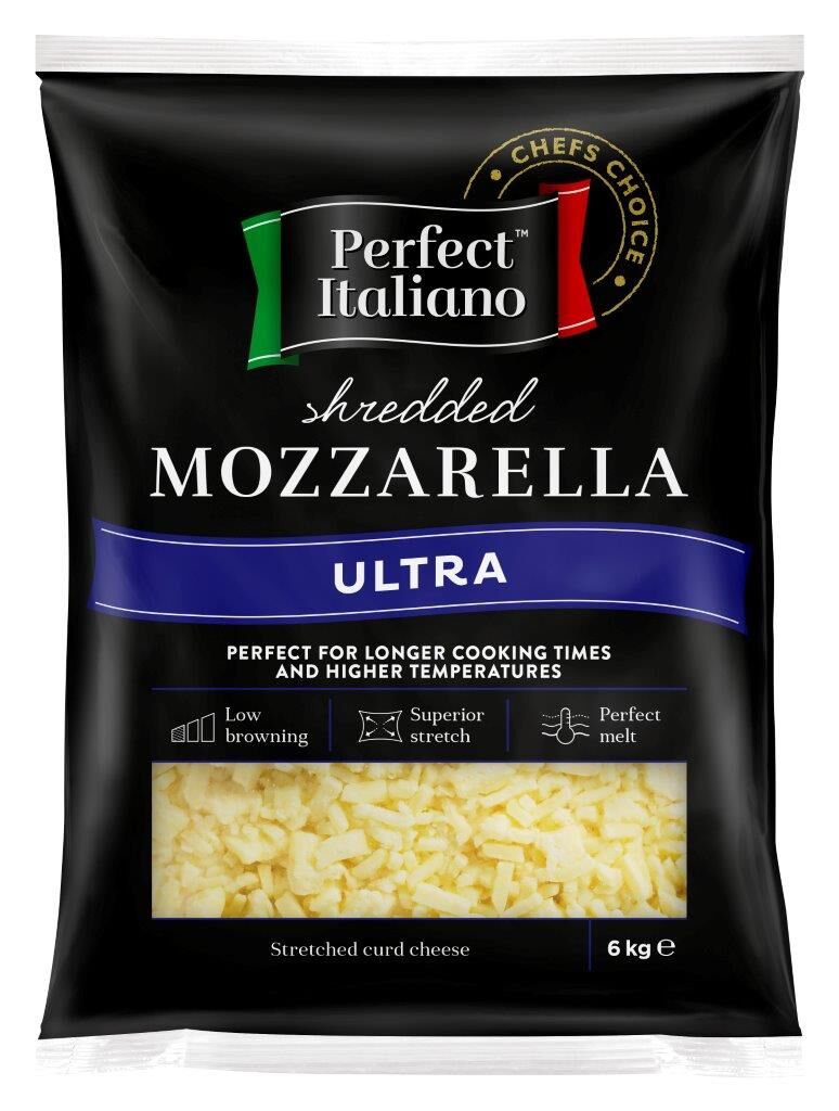 Cheese, Shredded ULTRA Mozzarella 12kg Perfect (GF) (H)