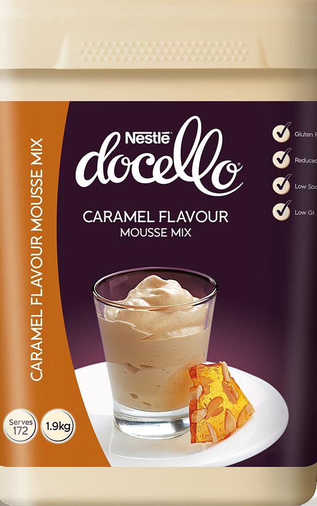 Mousse Powder, Caramel 1.9Kg Nestle (GF)