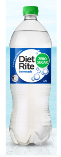 Diet Rite Lemonade Zero Sugar