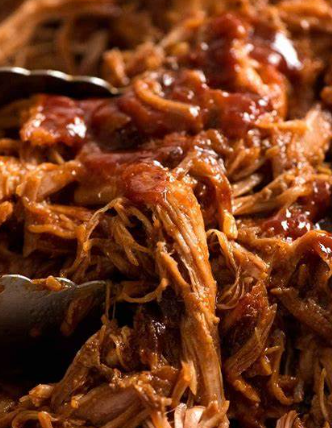 Pork, FROZEN Hickory BBQ Shredded 1Kg Our Kitchen (GF)