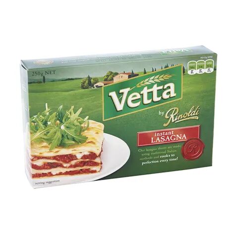 Pasta, Lasagne Sheets Instant 5kg Vetta (H)