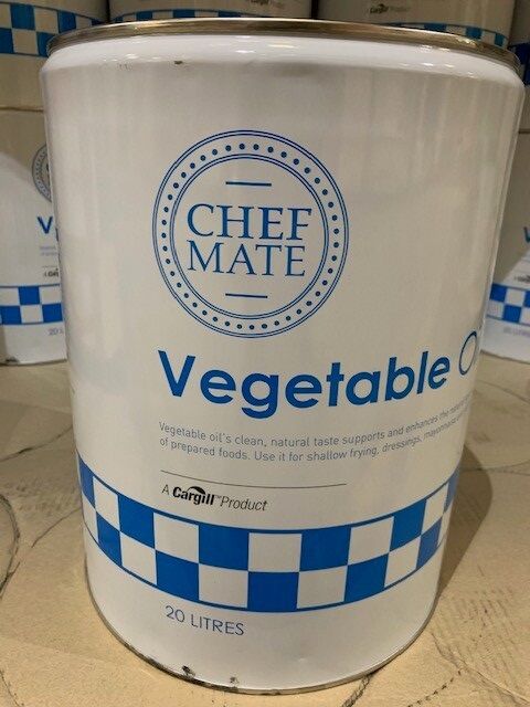 Vegetable Oil, Chef’s Mate BVO 20L (VG) (GF) (H)