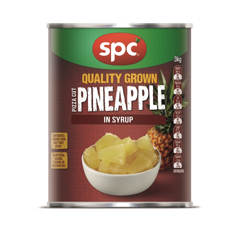 SPC Pineapple Pizza Cut in Syrup