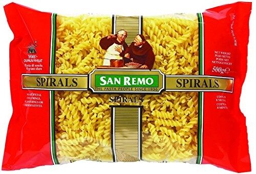 Pasta, Spirals #16 500gr San Remo (VG) (H)