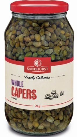 Sandhurst Whole Capers in Vinegar
