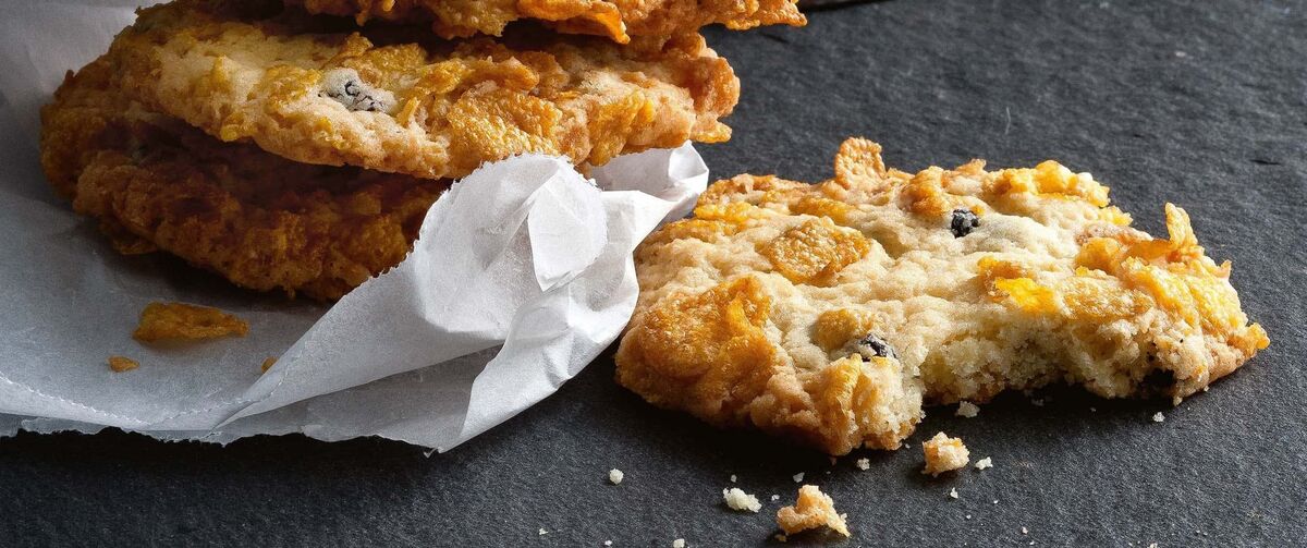 Biscuits, Bakels Cornflake Cookie 5kg Frozen