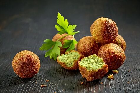 Falafel, Cooked 1kg Gofalafull (H) (GF) (V)