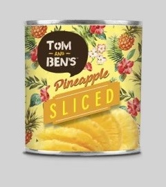 Tom and Ben's Pineapple Slices in Light Syrup
