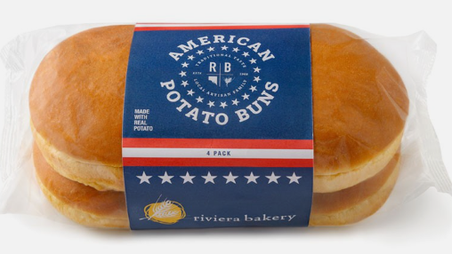 Riviera Bakery American Potato Buns