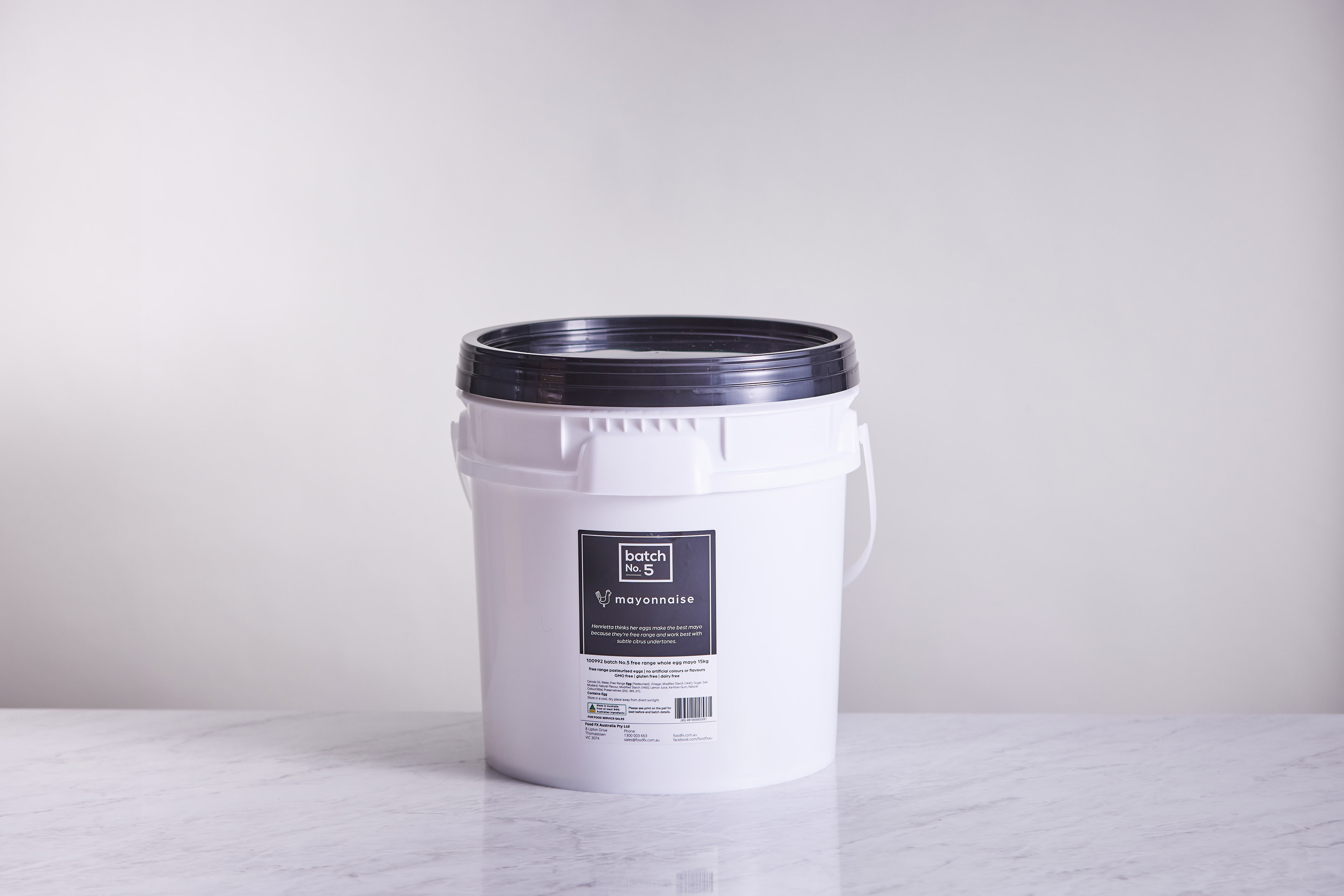 Mayonnaise, Whole Egg 15Kg Batch No. 5 (GF) (H)