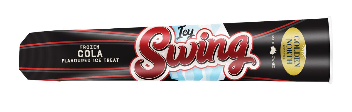 Ice Block, Icy Swing Cola 24x110ml Golden North (GF)
