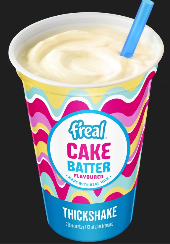 Thickshake, Cake Batter 10x296ml Freal (GF)