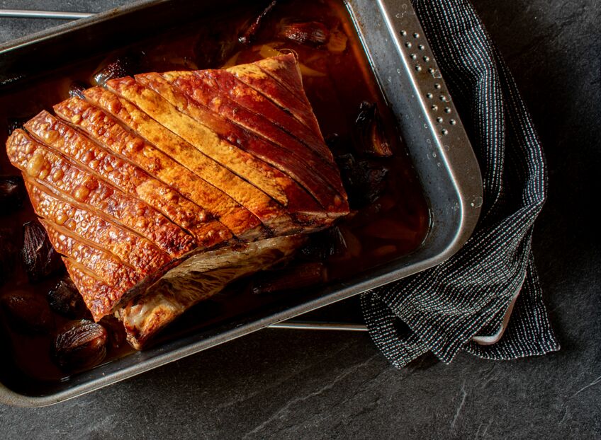Pork Belly, Sous Vide Random Weight Approx 12.5Kg (242) (GF) Ribs & Roast FROZEN