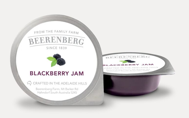 Jam**Blackberry Portion 120x14gm Beerenberg