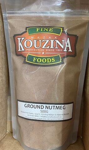Nutmeg, Ground 500gm Kouzina (VG) (GF) (H)