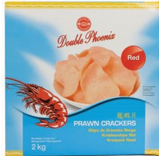 Double Phoenix Prawn Crackers Red