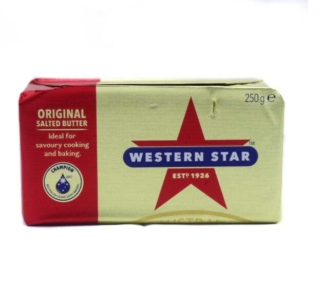 Butter**Salted 32x250gm Western Star (H)