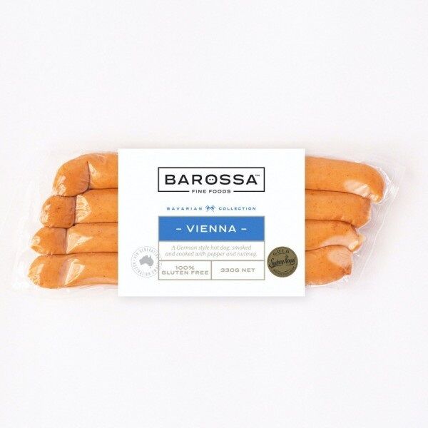Hot Dog**Vienna Random Weight Barossa Fine Foods (GF)