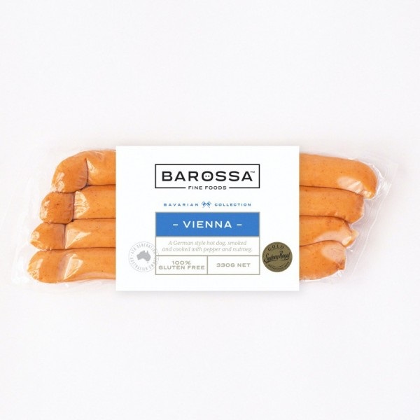 Barossa Fine Foods Vienna Hot Dog Sausages
