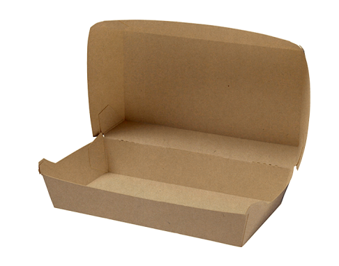 Rediserve Clam Snack Pack #2 Brown Kraft