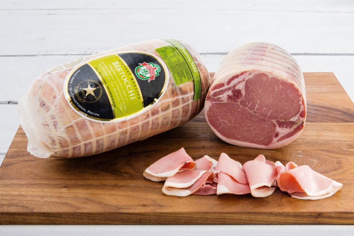 Pancetta, Round Mild Random Weight Bertocchi