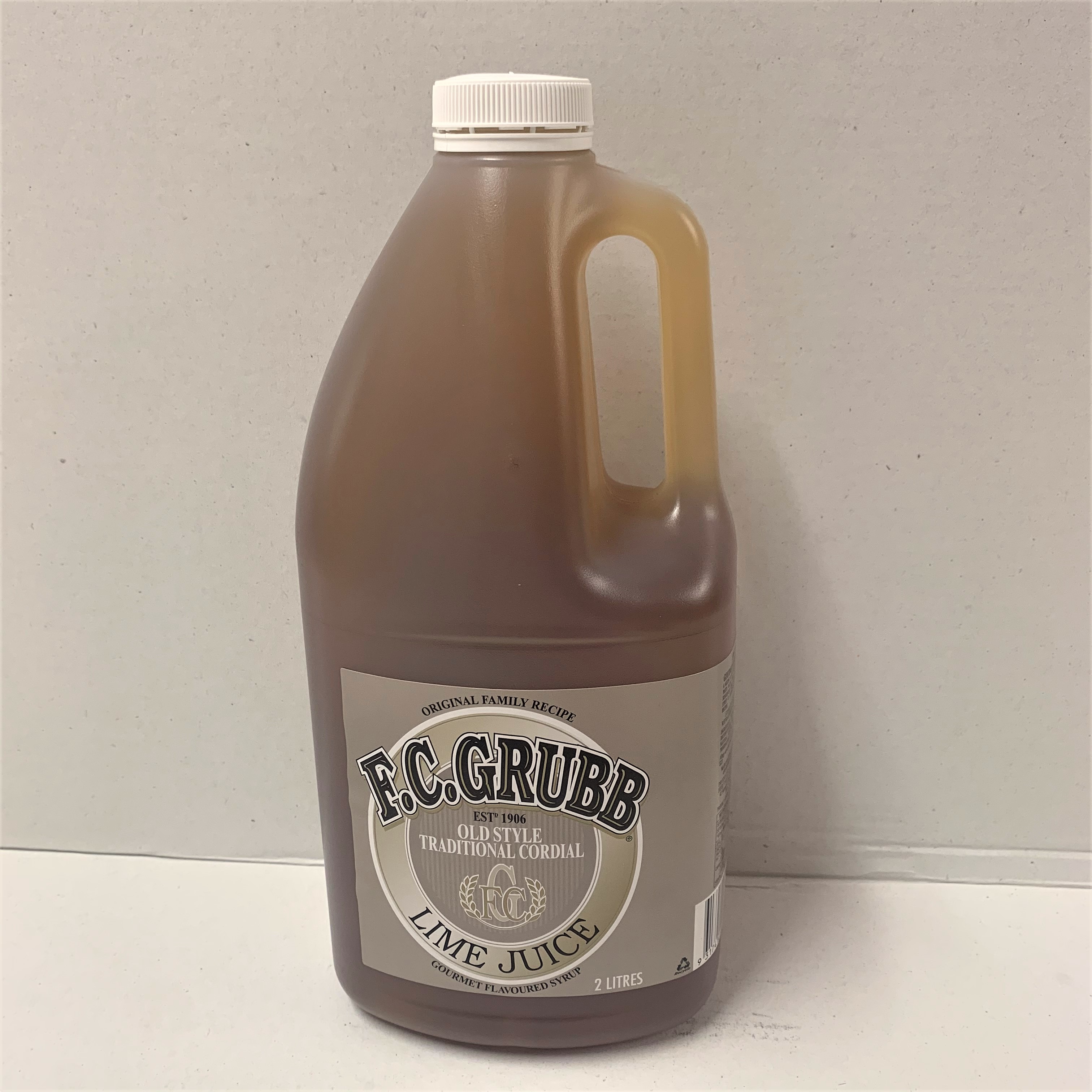 F.C. Grubb Lime Juice Cordial