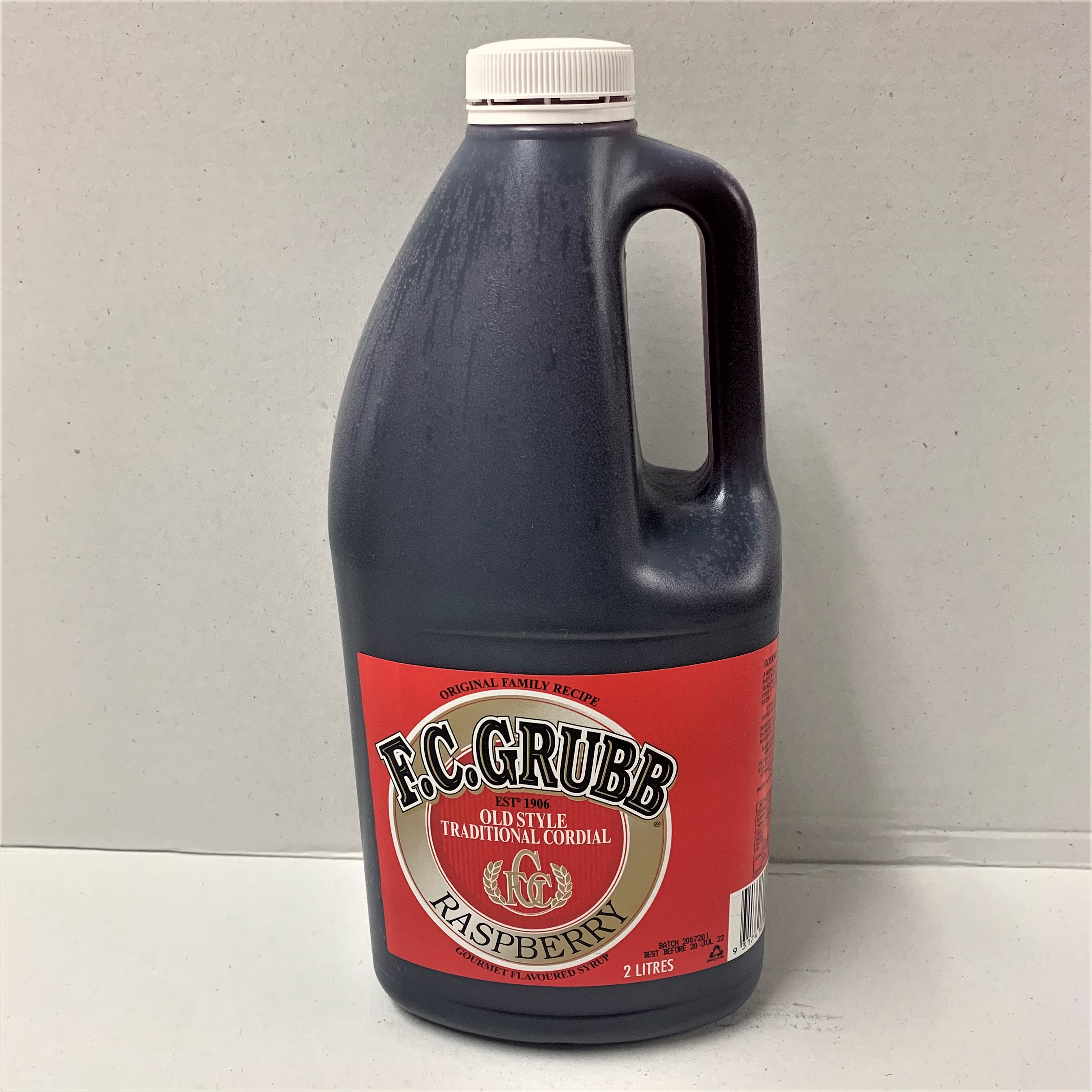 F.C. Grubb Cordial Raspberry