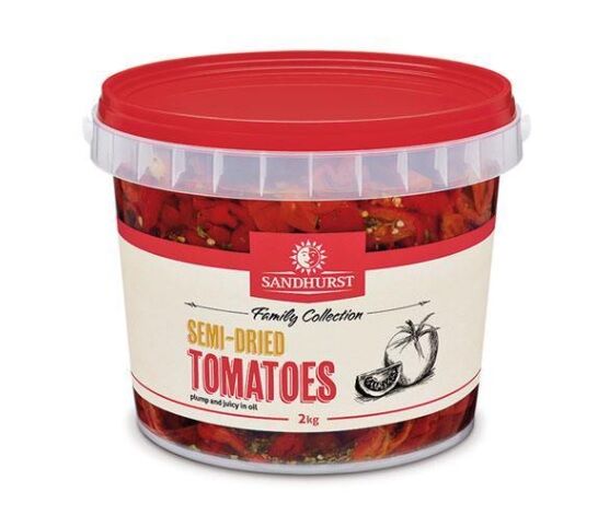 Tomatoes, Semi Dried 2kg Fresh Sandhurst (VG) (GF) (H)