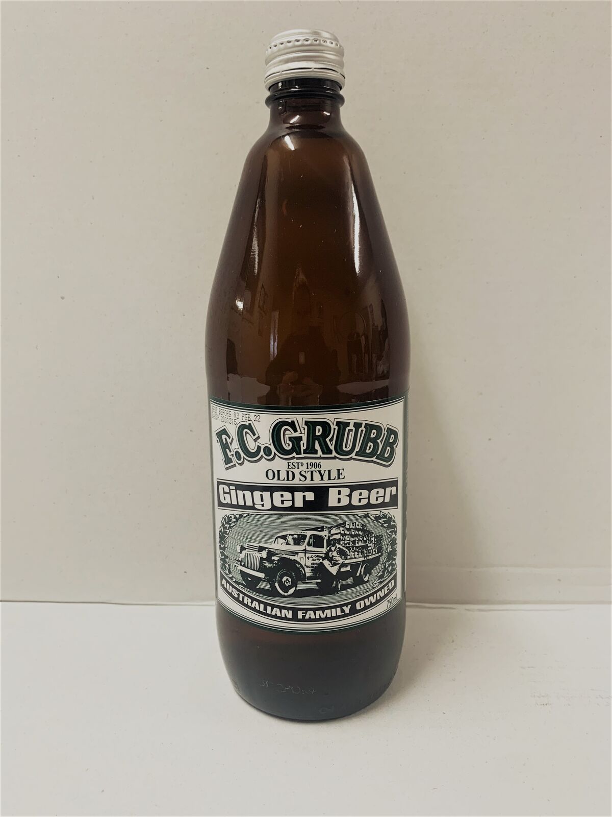 Drink, Ginger Beer 12x750ml FC Grubb