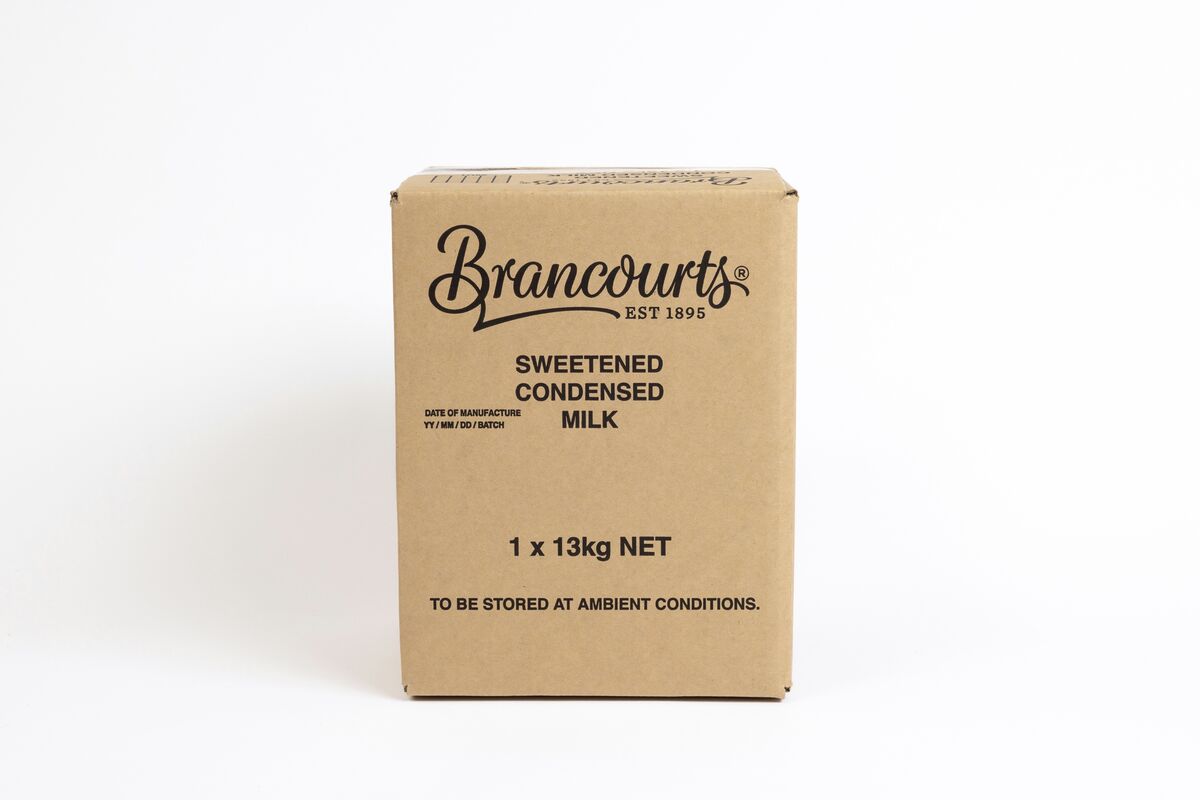 Milk, Sweetened Condensed 13kg Brancourts