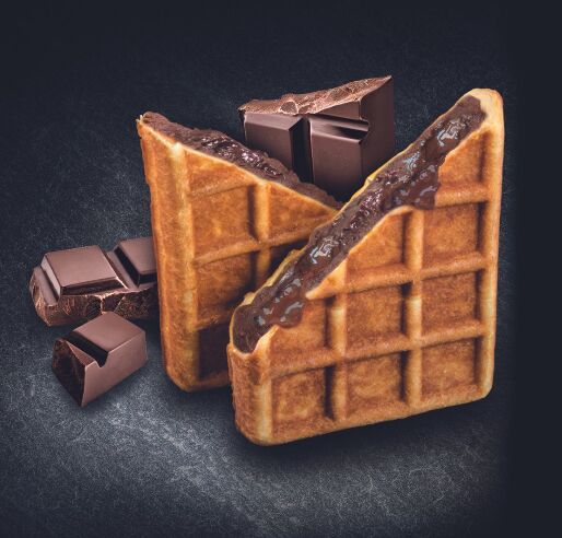 Waffles**Belgium Chocolate 48x80g Magic Waffles