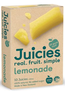 Ice Block, Juicies Lemonade 40x100ml (VG)