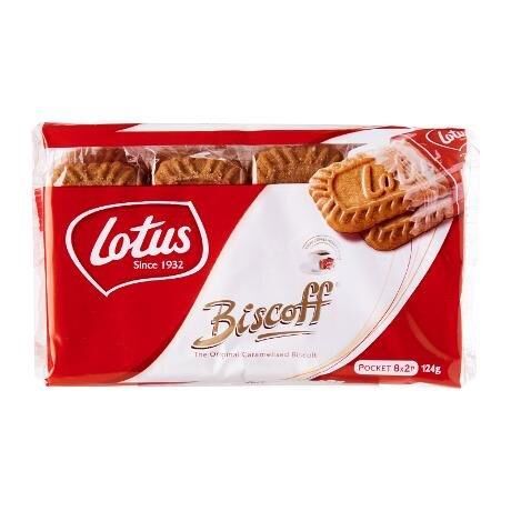 Biscuits**Biscoff 12x124gm Lotus