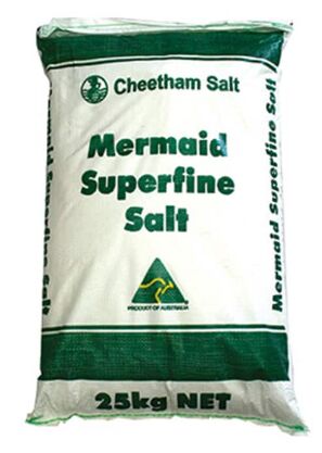 Salt, Superfine 25Kg Mermaid (GREEN)