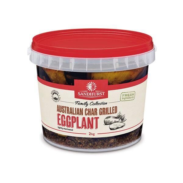 Eggplant, Chargrilled 2kg Fresh Sandhurst (VG) (GF) (H)