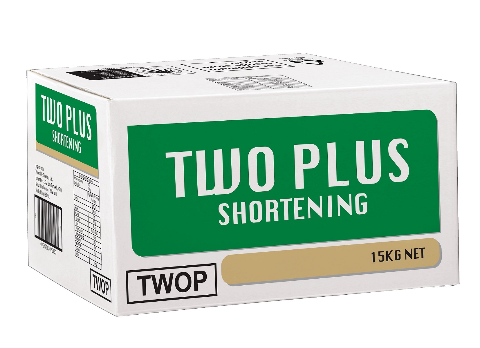 Two Plus Shortening Emulsified VTF