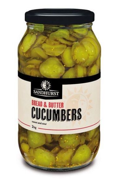 Cucumber, Bread & Butter 2Kg Sandhurst (VG) (GF) (H)