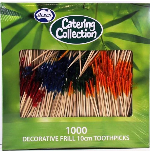 Huhtamaki Toothpicks Frilled