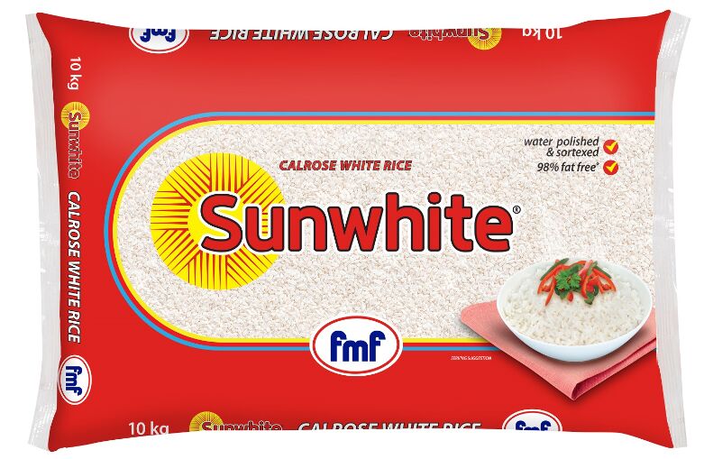 Rice, Medium Grain 10Kg Sunwhite Calrose (VG) (GF) (H)
