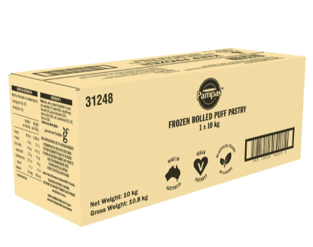 Pampas Frozen Puff Pastry Dispense Roll