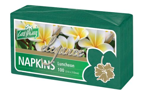 Napkins**Elegance Lunch Pine Green (1000)