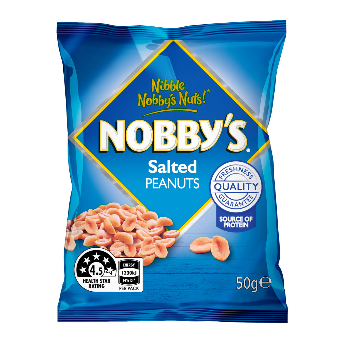 Snacks**Peanuts 12x50gm Nobby’s