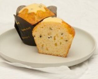 Muffins, Tropical Passionfruit 6x150g Unwrapped Mamakaz (H)