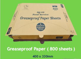 Greaseproof, Paper 32gsm Royalpac 330x400mm (800)