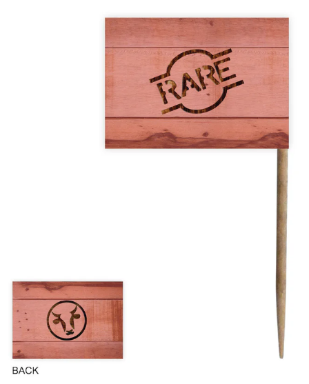 One Tree Steak Marker Rare Flag