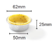 Ready Bake Quiche Pastry Shells Straight